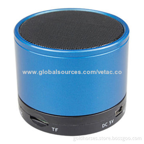 Portable Bluetooth Speaker with Hand-free Function, 160-18kHz Frequency Response Range